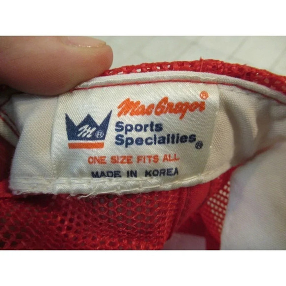 Super Bowl XXII 1988 Vintage Red Blue San Diego Snapback Trucker Hat Cap Mesh - Picture 7 of 7